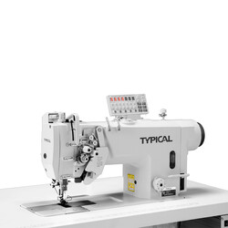 Typical - Typical GC9750-HD3 Serisi Elektronik Direct Drive, Büyük Mekik, İptalli Çift İğne Dikiş Makinası Typical - Typical GC9750-HD3 Serisi Elektronik Direct Drive, Büyük Mekik, İptalli Çift İğne Dikiş Makinası