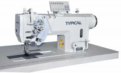 Typical GC9751HD3-J Çift İğne Büyük Mekik İptalli İplik Kesicili Kilit Dikiş Mik.Yağ D.Drive (Kalın Mat.) - 1