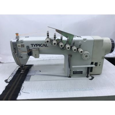 Typical GK0056D-4 (6.4) 3 İğne Zincir Dikiş Makinası - 2.El - 1