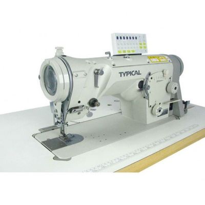 Typical GT-655D-02 Atlar zig zag kilit dikiş elektronik iplik kesicili (ince ve orta materyaller için) - 1