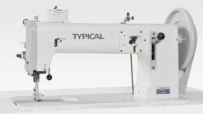 Typical TW1-243 Çift Pabuç Tek İğne Kilit Dikiş Ekstra Kalın Materyaller için - 1