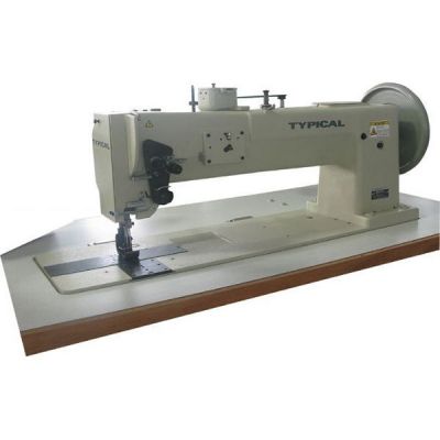 Typical TW1-28BL20-K Extra kalın materyaller 51 cm çift papuç çift iğne