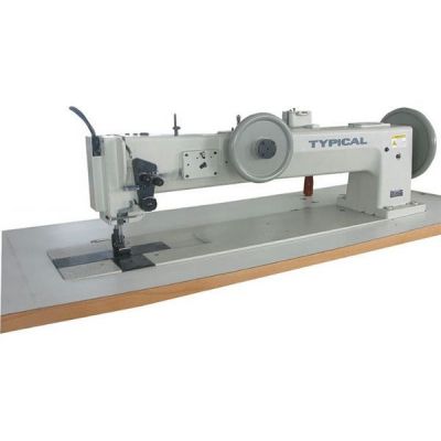 Typical TW1-28BL30-K Extra kalın materyaller 76cm çift papuç çift iğne - 1