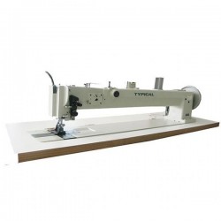 Typical - Typical TW1-28BL41-DT Extra kalın materyal 105cm çift papuç çift iğne