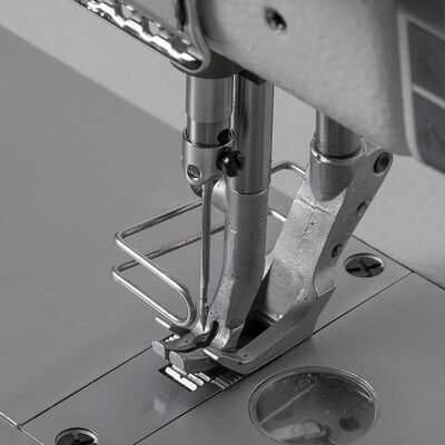 Typical TW1-898L14-D2T5 Direct Drive İplik Kesicili 3’lü Transport Sistemli Çift Papuç Deri Dikiş Makinası - 4