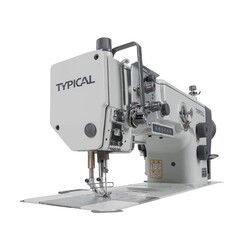 Typical TW1-898L14-D2T5 Direct Drive İplik Kesicili 3’lü Transport Sistemli Çift Papuç Deri Dikiş Makinası - 2