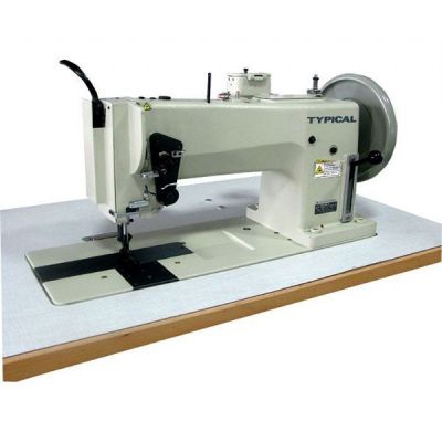 Typical TW1-8BL12-K Extra kalın materyaller çift papuç tek iğne - 1