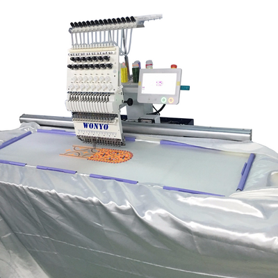 Wonyo WY1201CL Tek Kafa 12 İğne Nakış Makinesi (120Cm X 35Cm İşleme Alanı) - 1