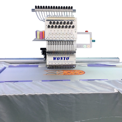 Wonyo WY1201CL Tek Kafa 12 İğne Nakış Makinesi (120Cm X 35Cm İşleme Alanı) - 2