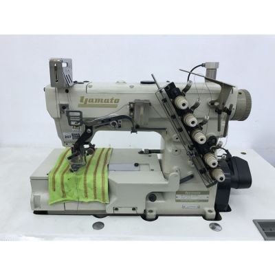 Yamato VF2300M-156M/UT-A34 Elektronik İp Kesicili Havalı Etek Reçme Makinası - 2.El - 1