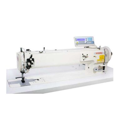 Yuki GC-1560-N-L25-7 Çift Papuç Çift İğne Ayak Baskı Ayarlı İplik Kesmeli Büyük Mekik (65 cm) (12mm) - 1