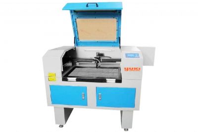 Yuki GLC-6040 Tek Kafa Lazer Kesim Makinası 70W 60x40 - 1