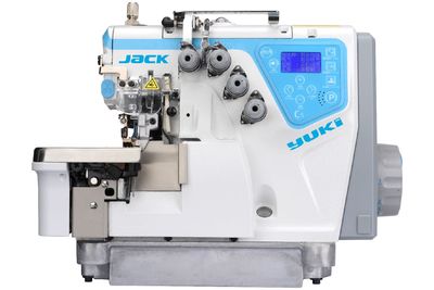 Yuki / Jack C5-4-M03/333/KS/Z 4 İplik Akıllı Overlok Makinası Full Otomatik Elektrikli İplik Kesicili