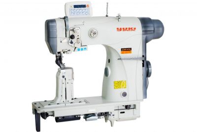 Yuki KL-9981-BTQZ Sütunlu İplik Kesmeli Alttan Üstten Roda Çekerli Tek İğne Saya Dikiş D.Drive Full - 1