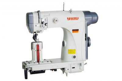 Yuki KL-9981-TZ Sütunlu İplik Kesmeli Alttan Üstten Roda Çekerli Tek İğne Saya Dikiş D.Drive - 1