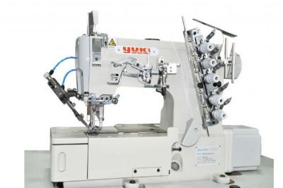 Yuki WT5601-CBX356/UTA22 Transportlu Etek Reçme Havalı İp. Kesicili D.Drive (Taiwan) - 1