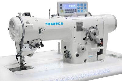 Yuki YK-2684-D-7/P Atlar ve Diker Zikzak Direct Drive İplik Kesicili 10mm - 1