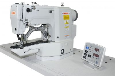 Yuki YK-430D-02L Elektronik Programlı B. Mekik Kilit Dikiş Punteriz Makinası (Kalın Materyaller İçin)