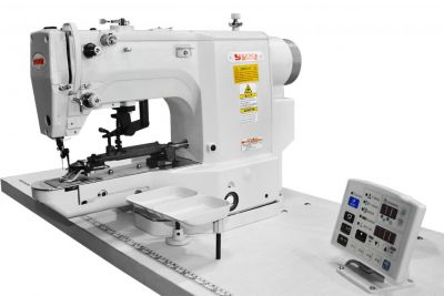 Yuki YK-439D Elektronik Programlı Kilit Dikiş Ayarlı Top Düğme Makinası - 1