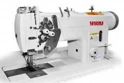 YUKI - Yuki YK-8750C-003 Çift İğne B Mekik İptalli Kilit Dikiş Mikro Yağlamalı (Orta Mat. İçin)