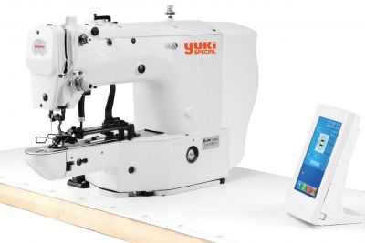 Yuki YK-T1903A Kilit Dikiş Düğme Makinası - 1